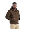 Berne Heartland Washed Duck Hooded Work Jacket, 100% cotton sanded duck, Bark, LT HJ375 - alternate 3